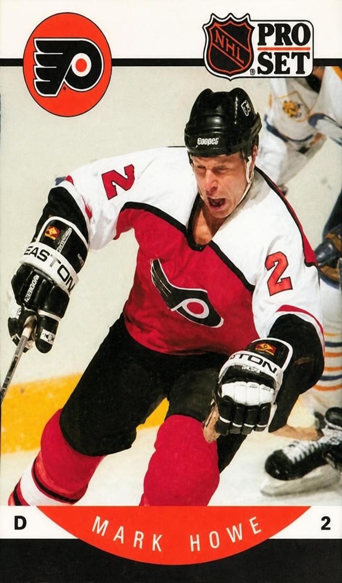 1990 Pro Set Mark Howe #217 card