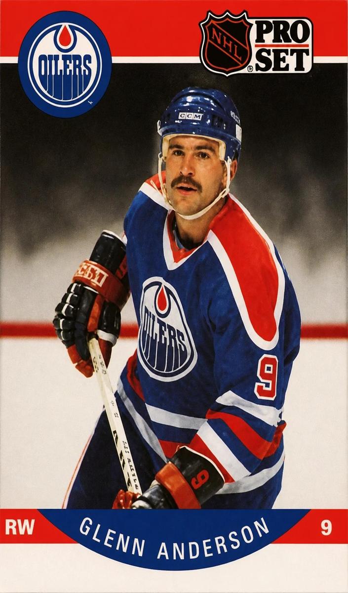1990 Glenn Anderson #81