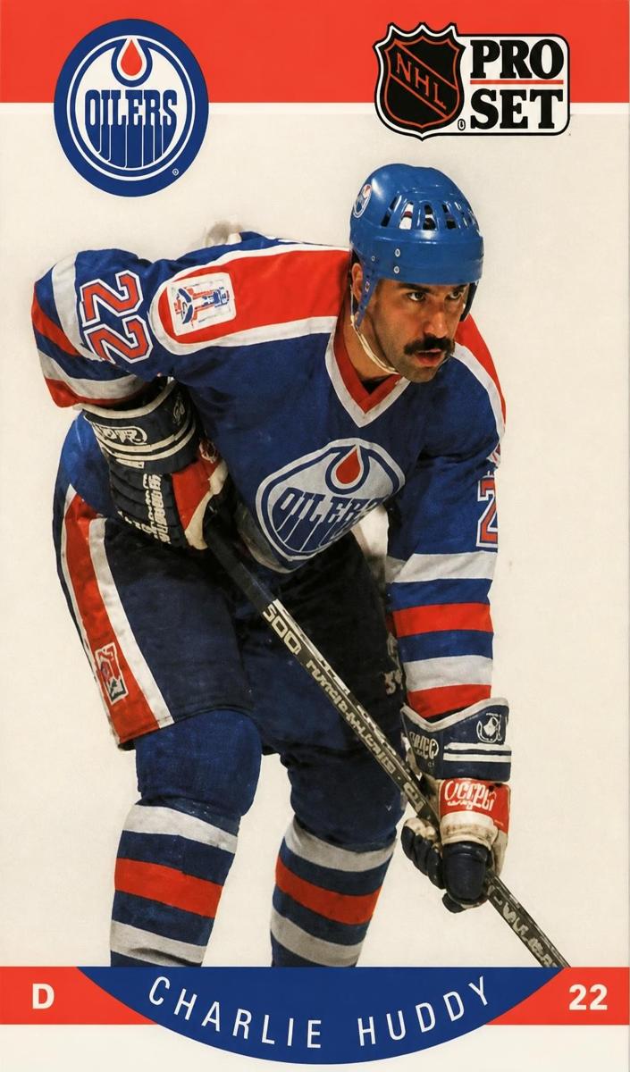 1990 Charlie Huddy #85