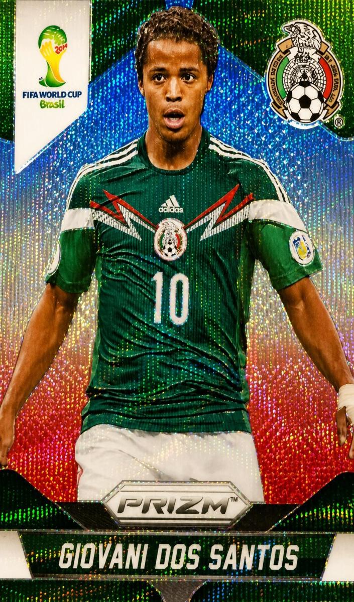 2014 Giovani Dos Santos [Blue and Red Wave] #147