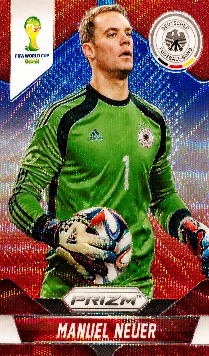 2014 Manuel Neuer [Blue and Red Wave] #83