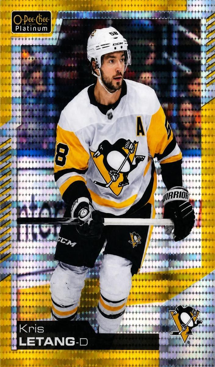 2020 O-Pee-Chee Platinum Kris Letang [Emerald Surge] #24 card