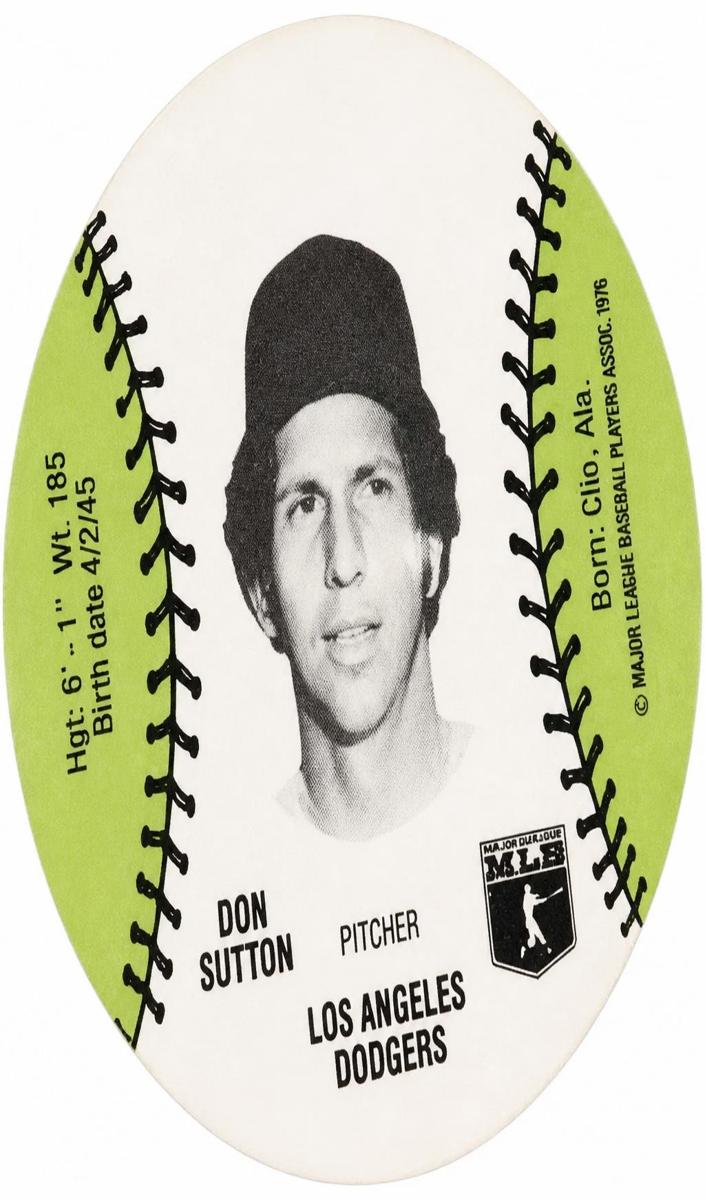 1977 Don Sutton #NNO