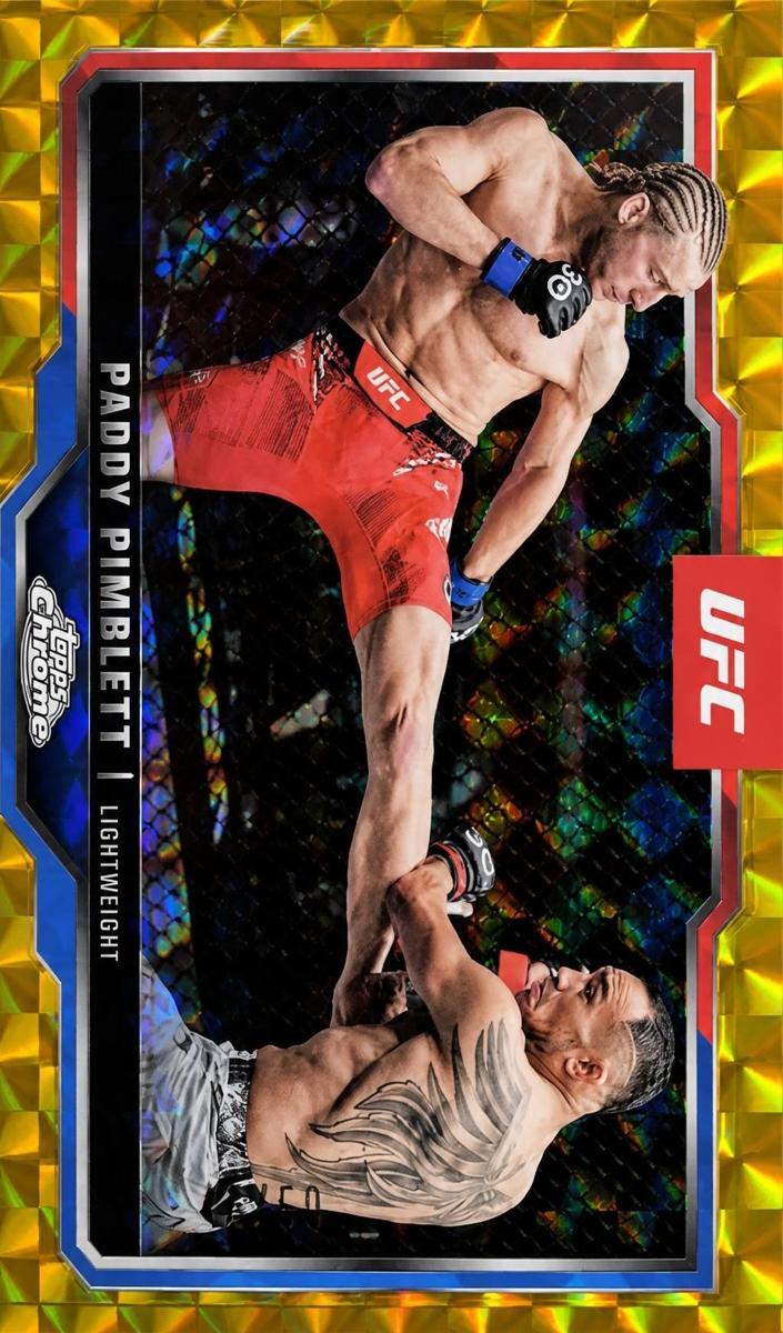2025 Paddy Pimblett [Gold Geometric Refractor] #177