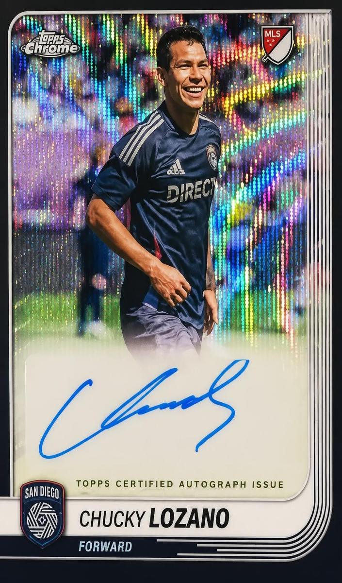2025 Chucky Lozano [Black Wave Refractor] #CA-LZ