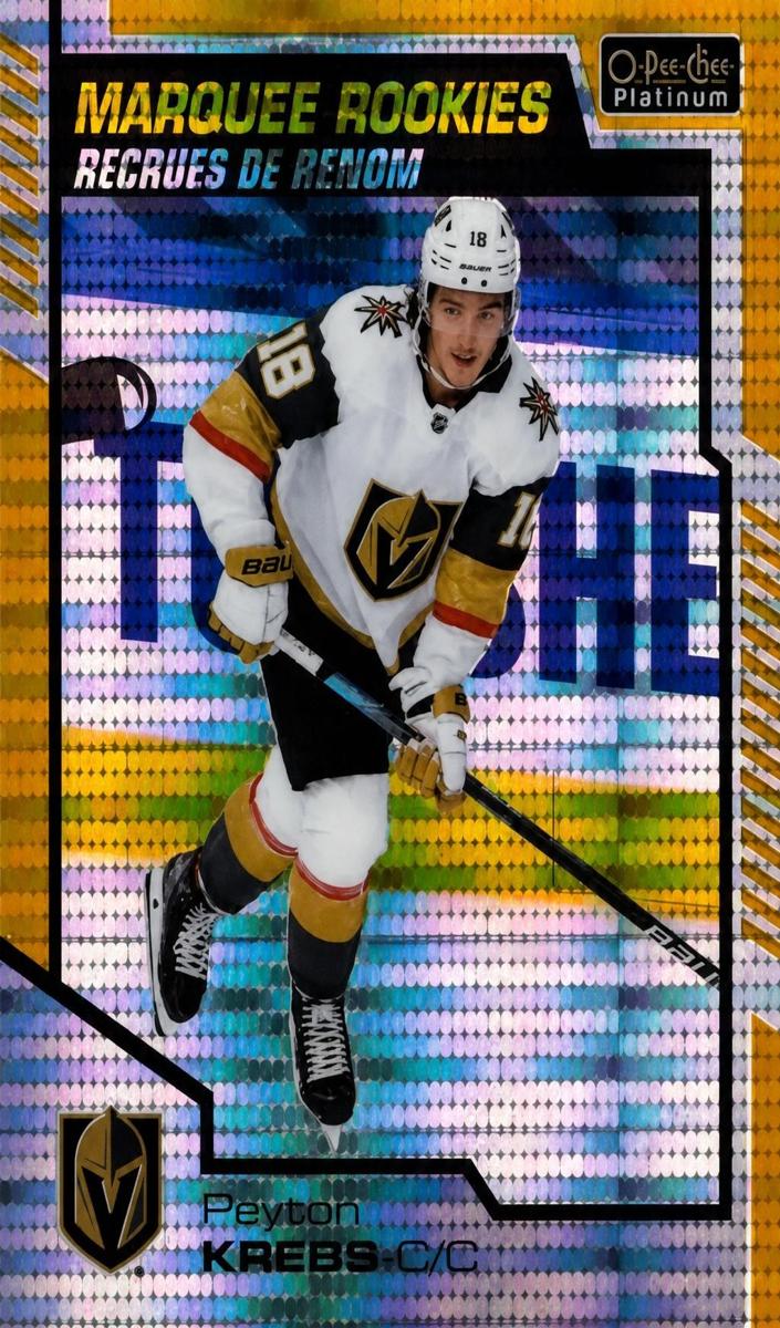 2020 O-Pee-Chee Platinum Peyton Krebs #163 card