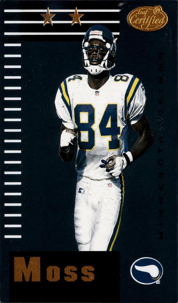 1999 Randy Moss [Mirror Red] #128