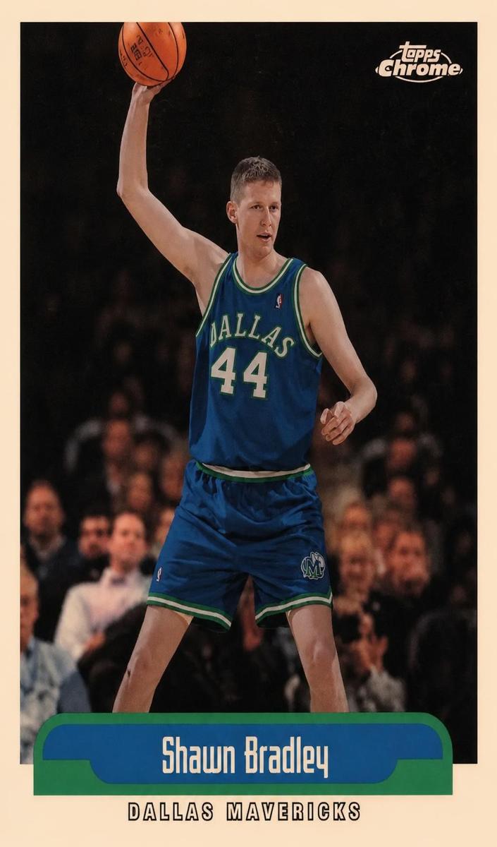 1999 Topps Chrome Shawn Bradley #58 card