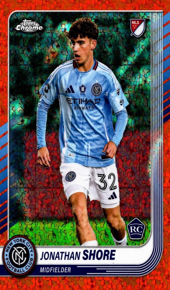 2025 Jonathan Shore [Orange Mini-Diamonds Refractor] #80