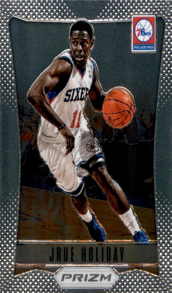 2012 Panini Prizm Jrue Holiday #3 card