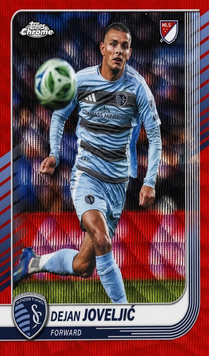 2025 Dejan Joveljic [Red Wave Refractor] #95