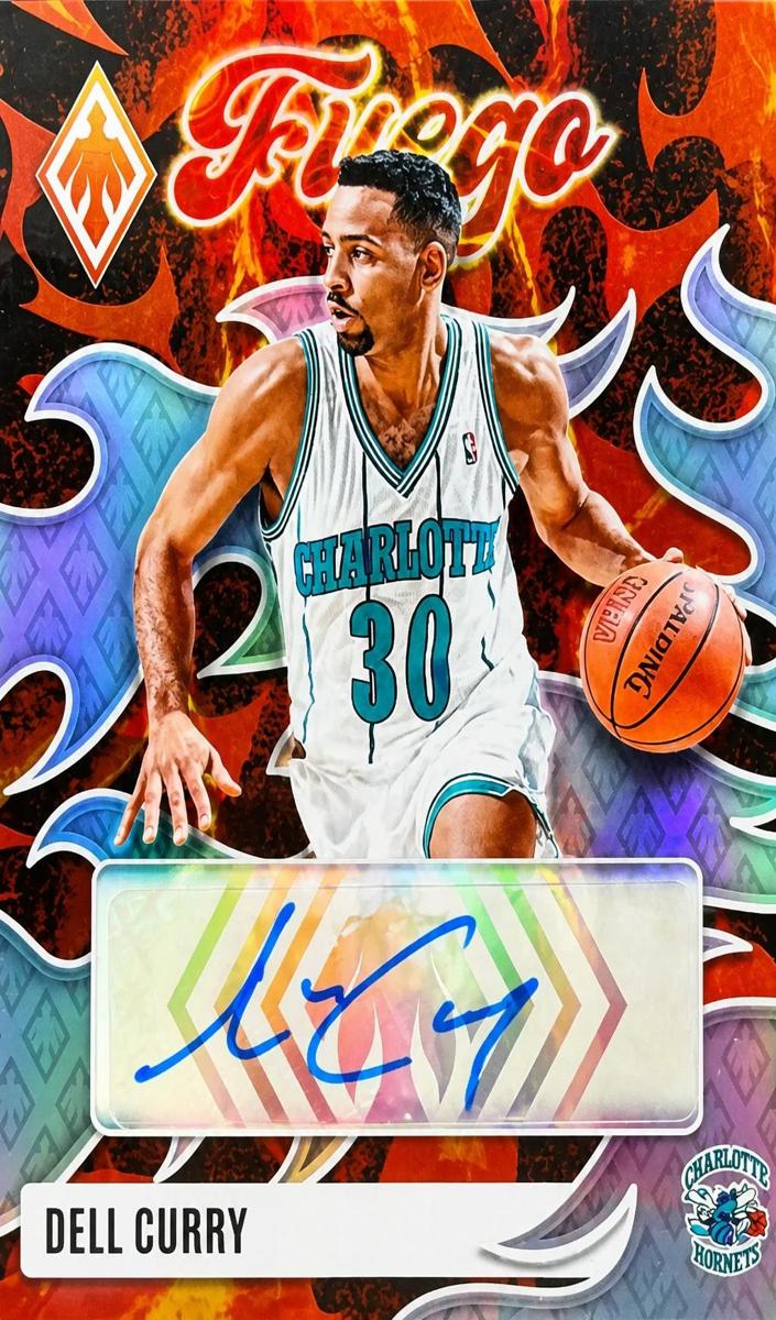 2023 Panini Phoenix Dell Curry #FA-DCY card