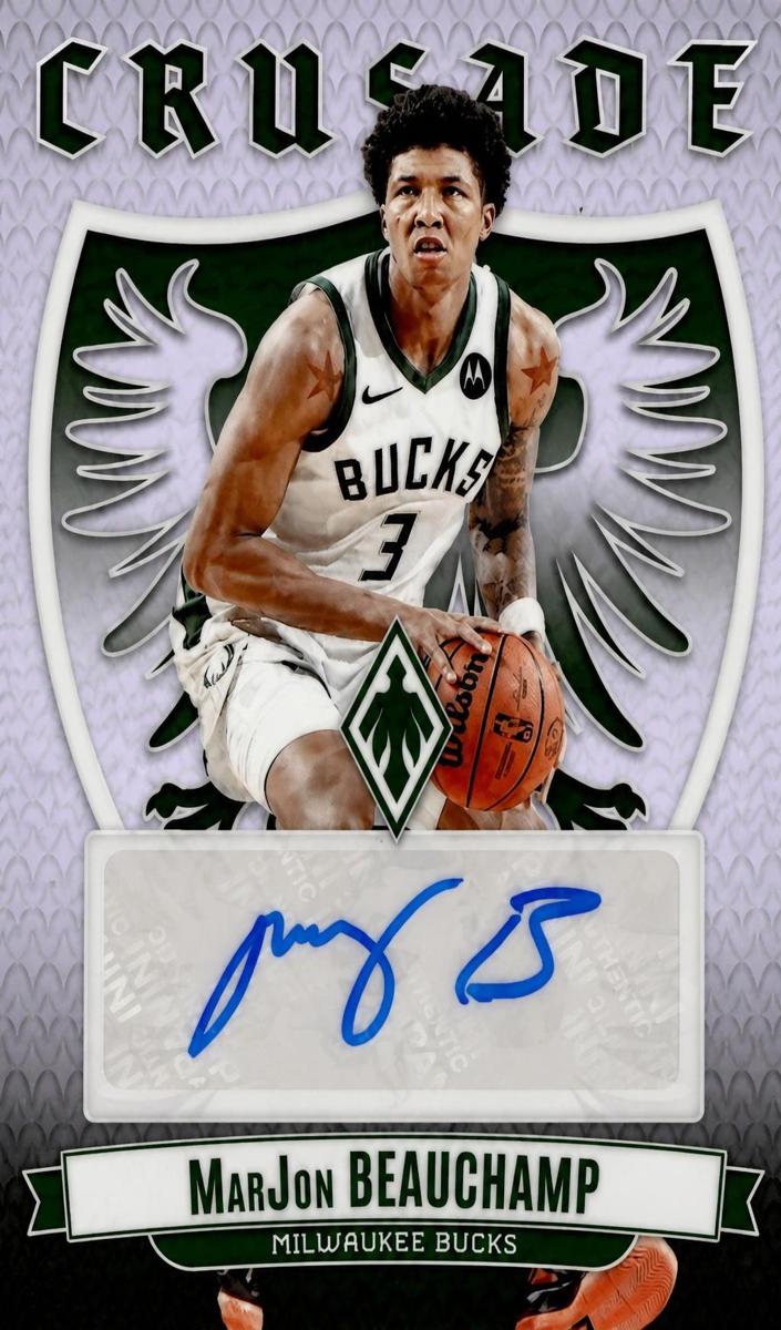 2023 Panini Phoenix MarJon Beauchamp #CS-MJB card