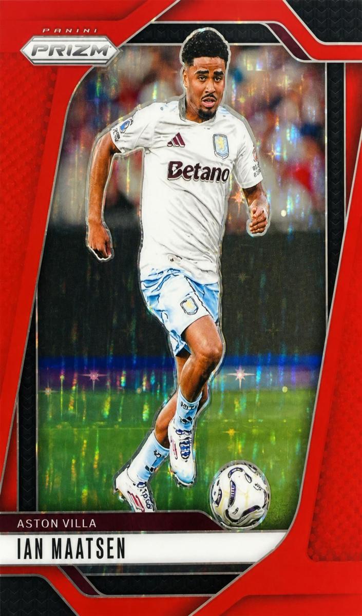 2024 Panini Prizm Premier League Ian Maatsen [Red Stars] #58 card