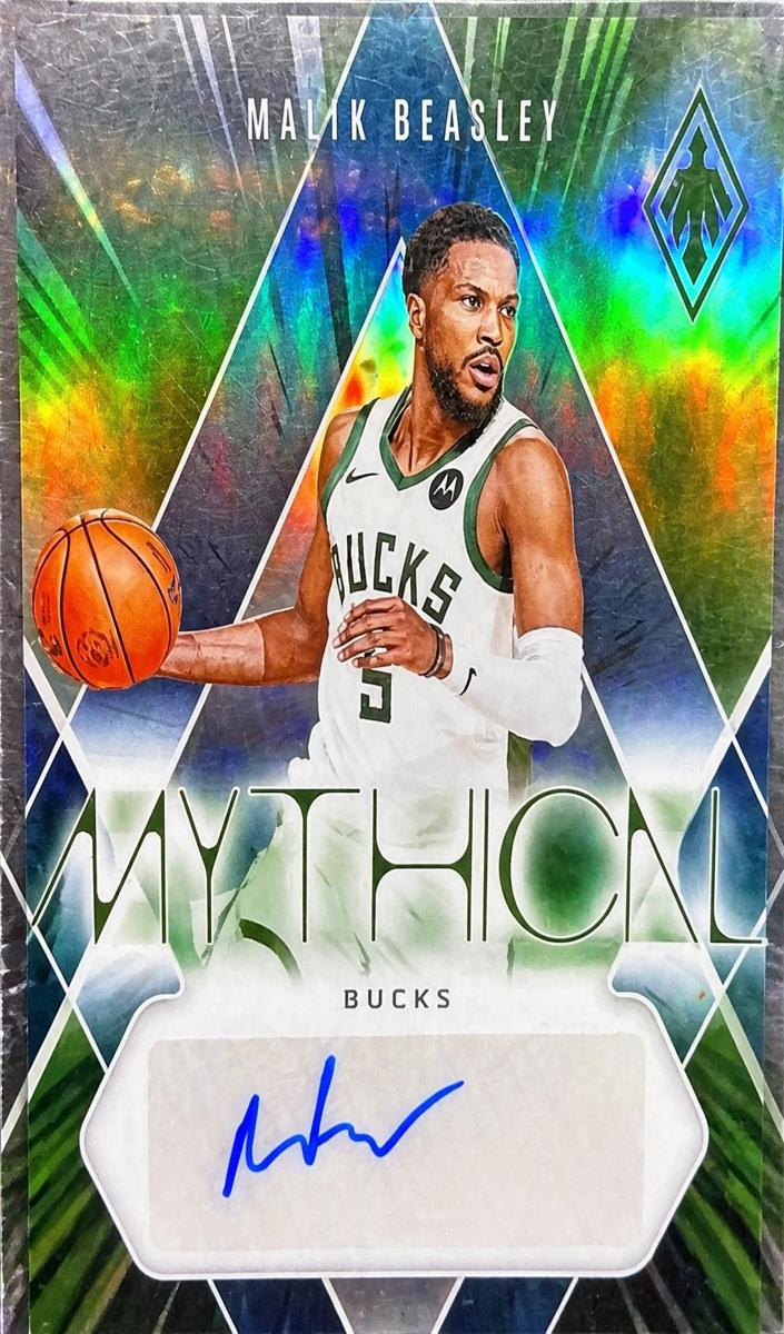 2023 Panini Phoenix Malik Beasley #MA-MKB card