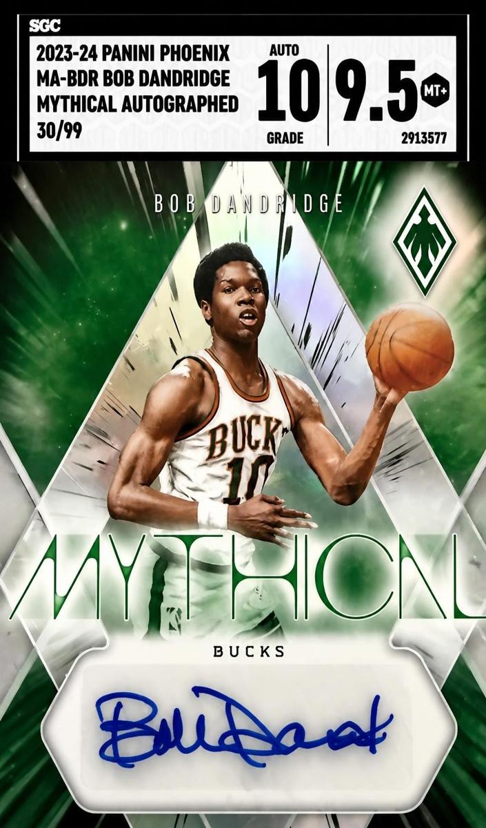 2023 Panini Phoenix Bob Dandridge #MA-BDR card