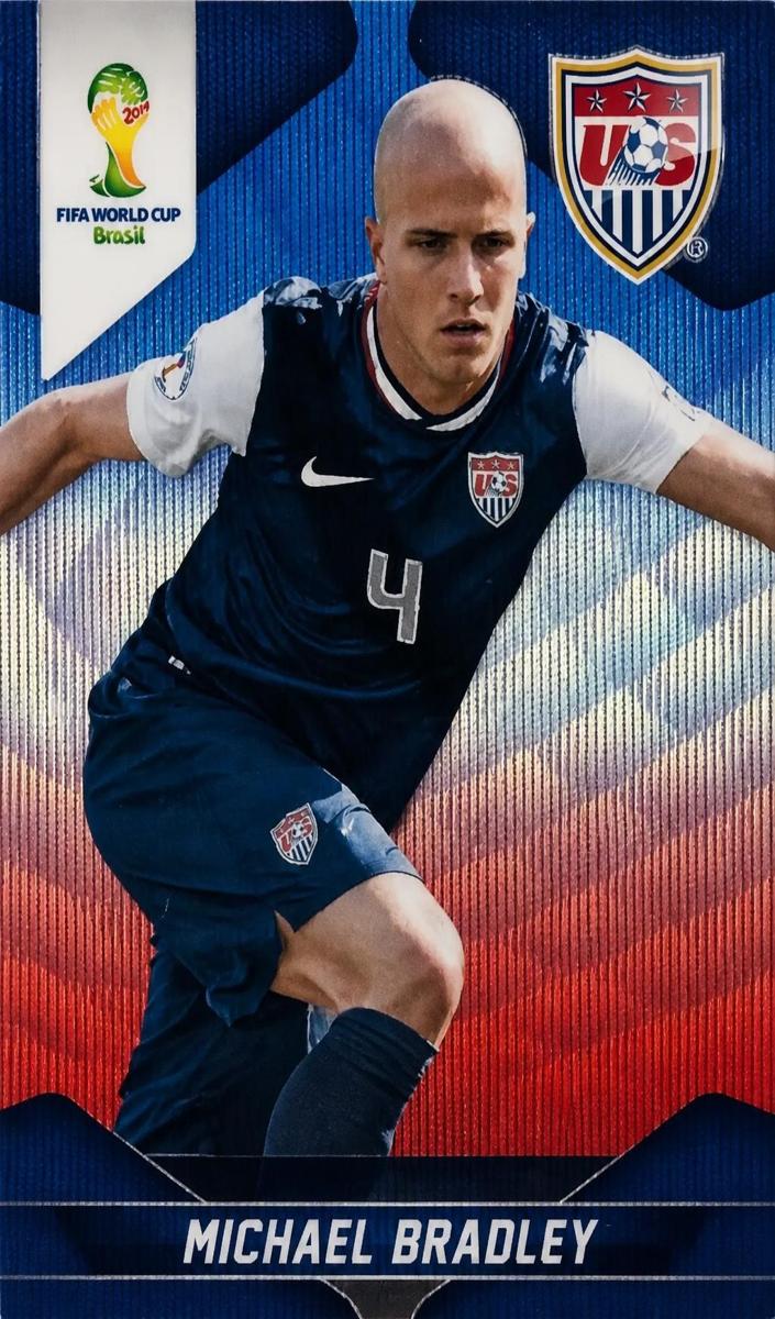 2014 Michael Bradley [Blue and Red Wave] #68
