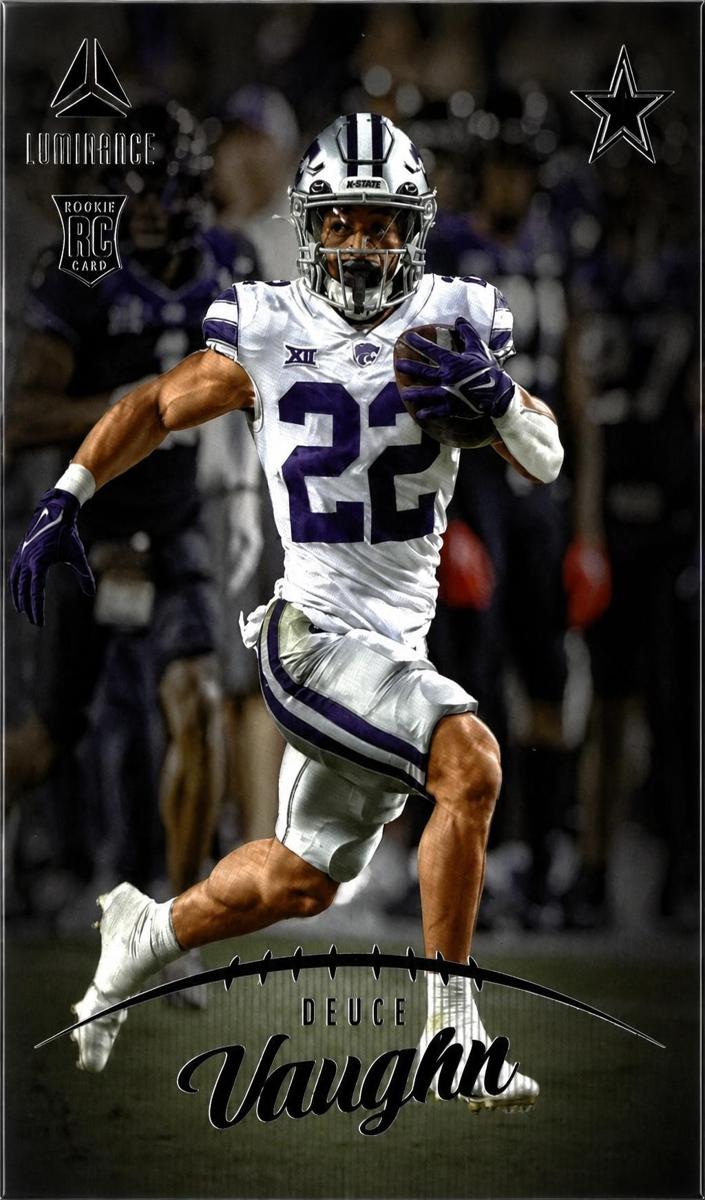 2023 Panini Luminance Deuce Vaughn #142 card