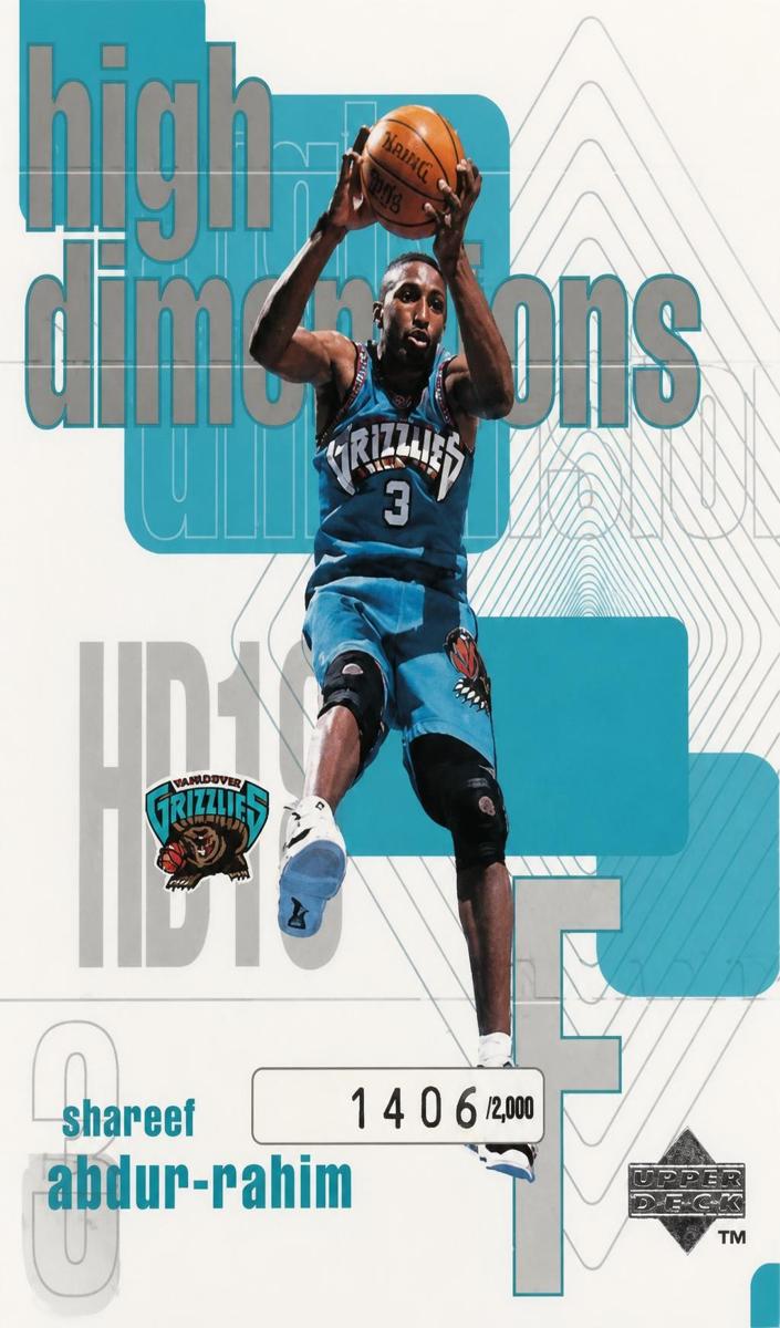 1997 Shareef Abdur-Rahim #HD18