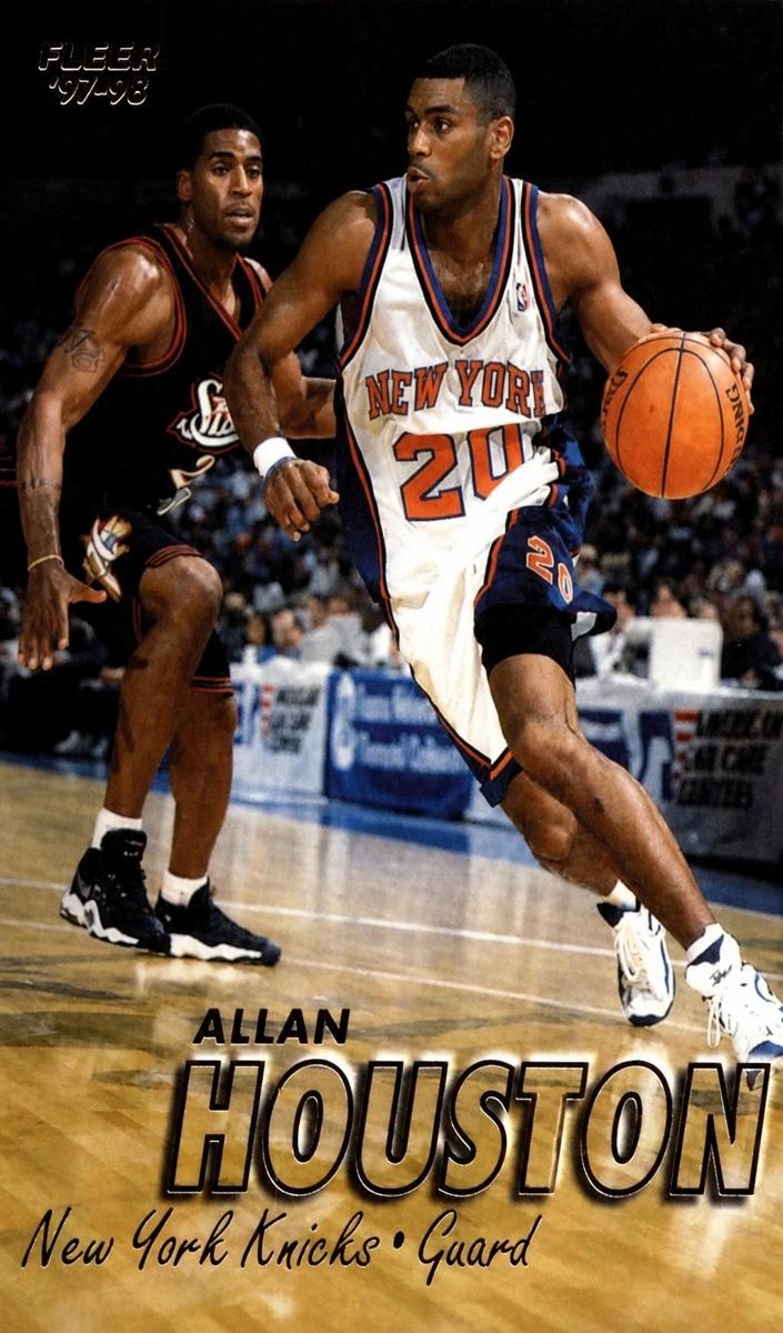 1997 Fleer Allan Houston #247 card