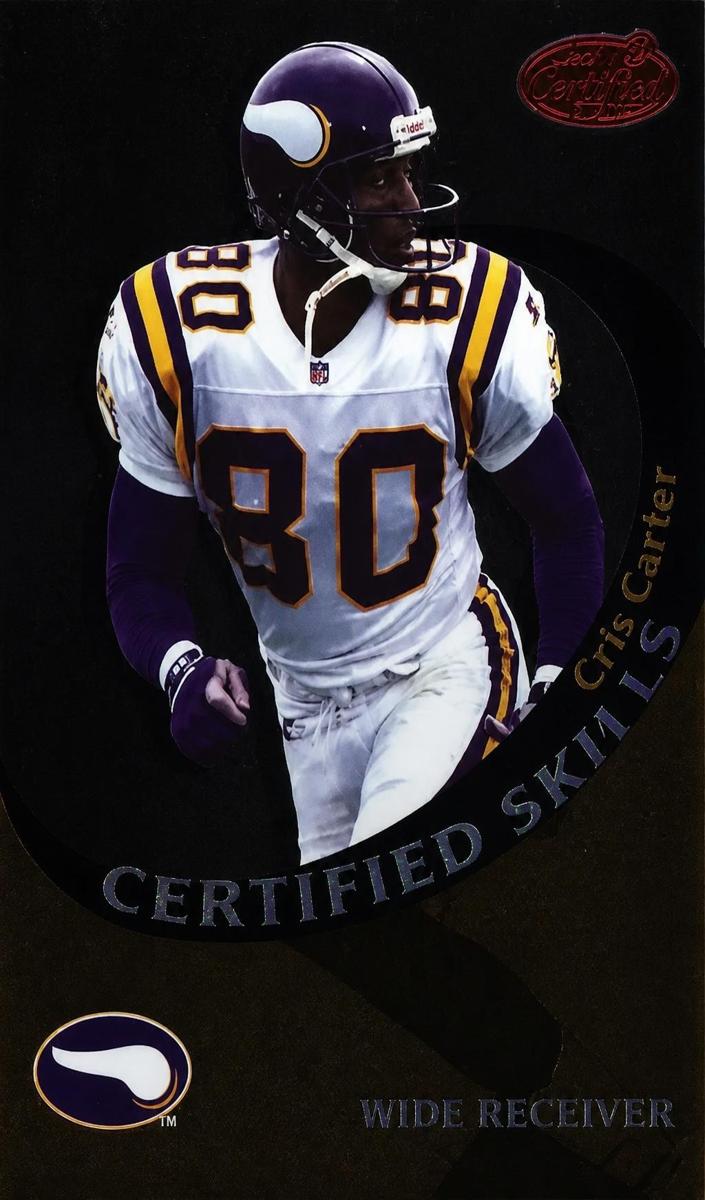 1999 Cris Carter / David Boston [Mirror Black] #CS-3