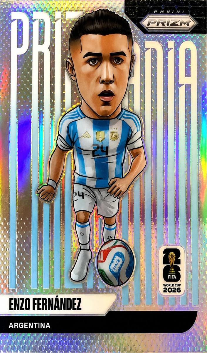 2026 Panini Prizm FIFA World Cup Enzo Fernandez #1 card