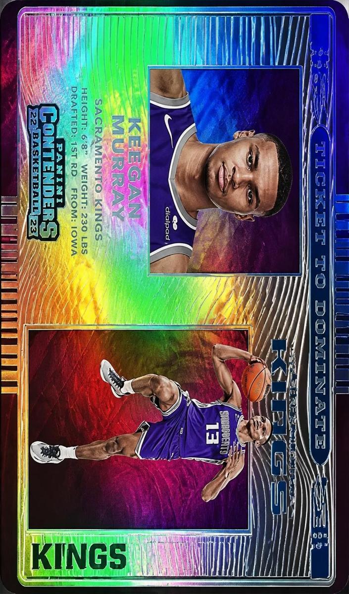 2022 Panini Contenders Keegan Murray #19 card