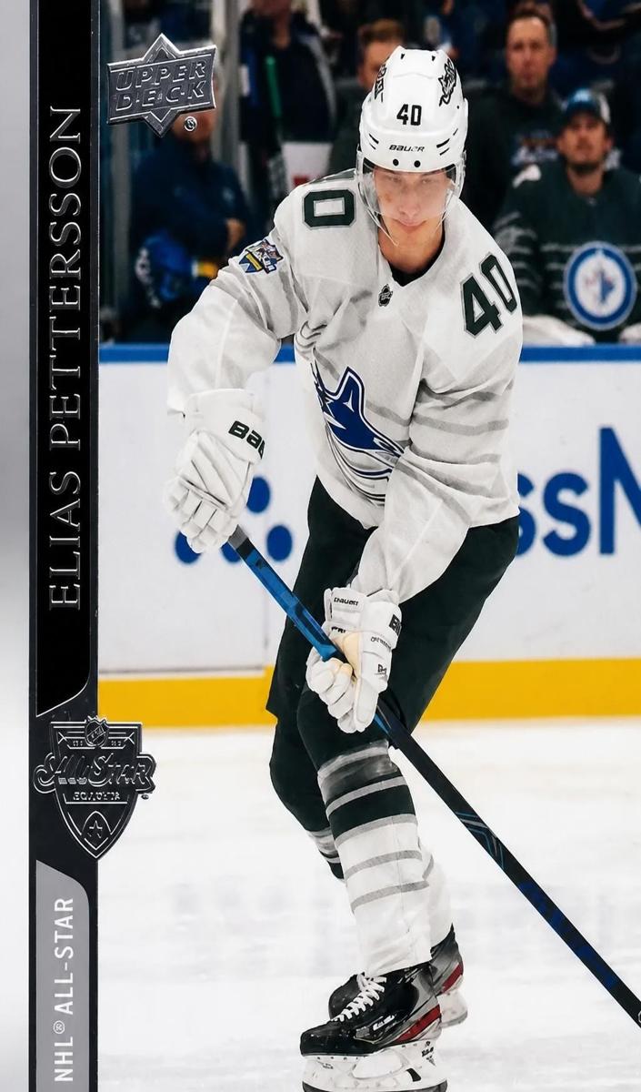 2020 Upper Deck Elias Pettersson #685 card