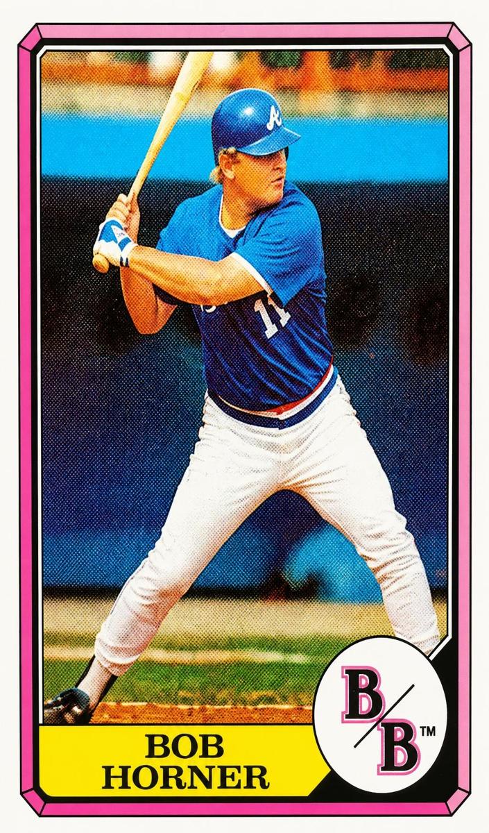 1987 Bob Horner #23