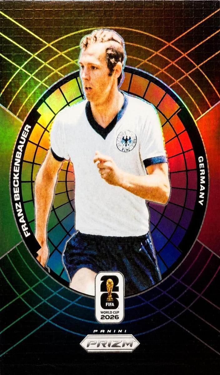 2026 Panini Prizm FIFA World Cup Franz Beckenbauer #13 card