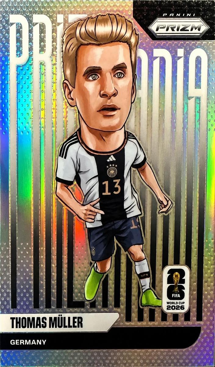 2026 Panini Prizm FIFA World Cup Thomas Muller #21 card