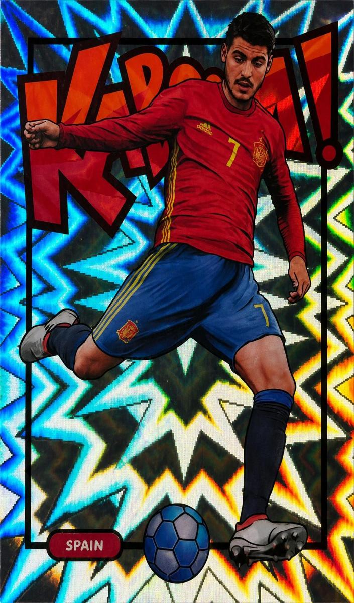 2017 Alvaro Morata #6