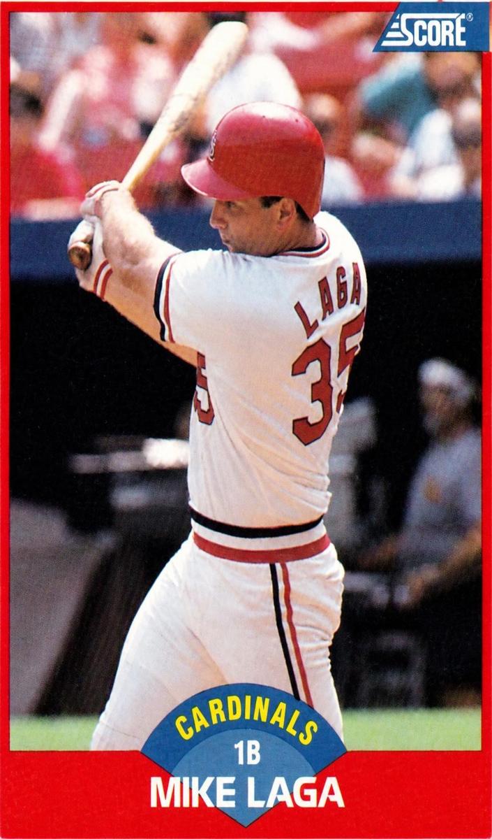 1989 Mike Laga #536