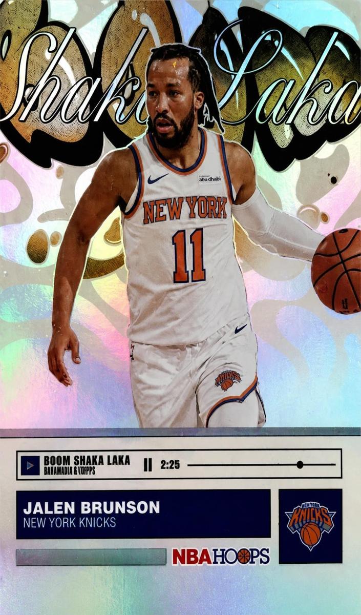 2025 Topps NBA Hoops Jalen Brunson #BO-7 card