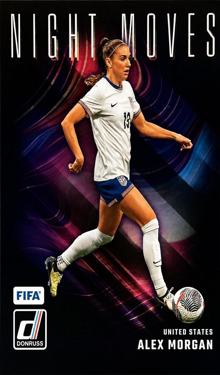 2024 Panini Donruss Alex Morgan #7 card