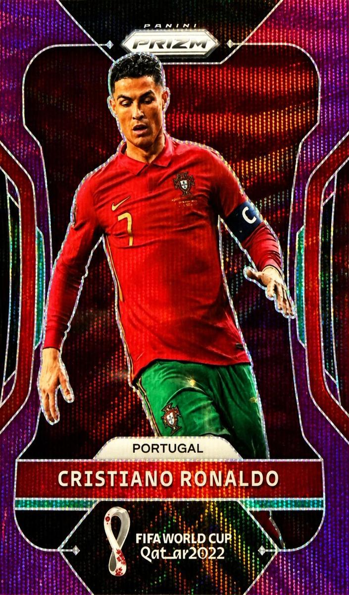 2022 Cristiano Ronaldo [Prizms Purple Wave] #175
