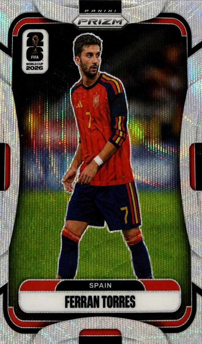 2026 Panini Prizm FIFA World Cup Ferran Torres [Red] #69 card