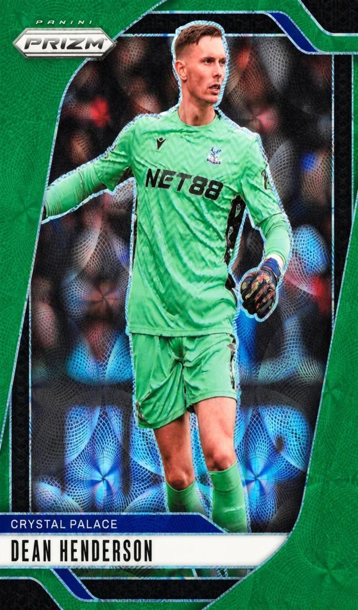 2024 Panini Prizm Premier League Dean Henderson [Choice Green] #163 card