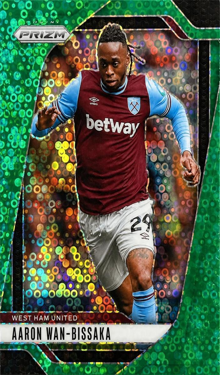 2024 Panini Prizm Premier League Aaron Wan-Bissaka [Green] #152 card