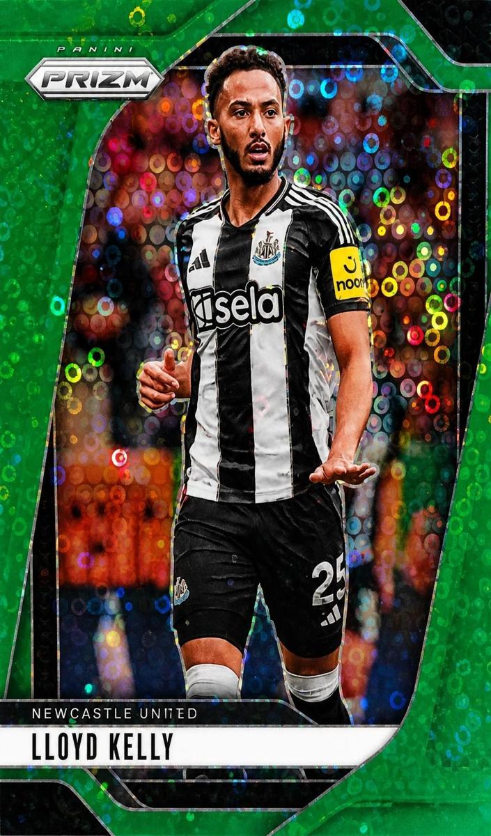 2024 Panini Prizm Premier League Lloyd Kelly [Green Breakaway] #122 card