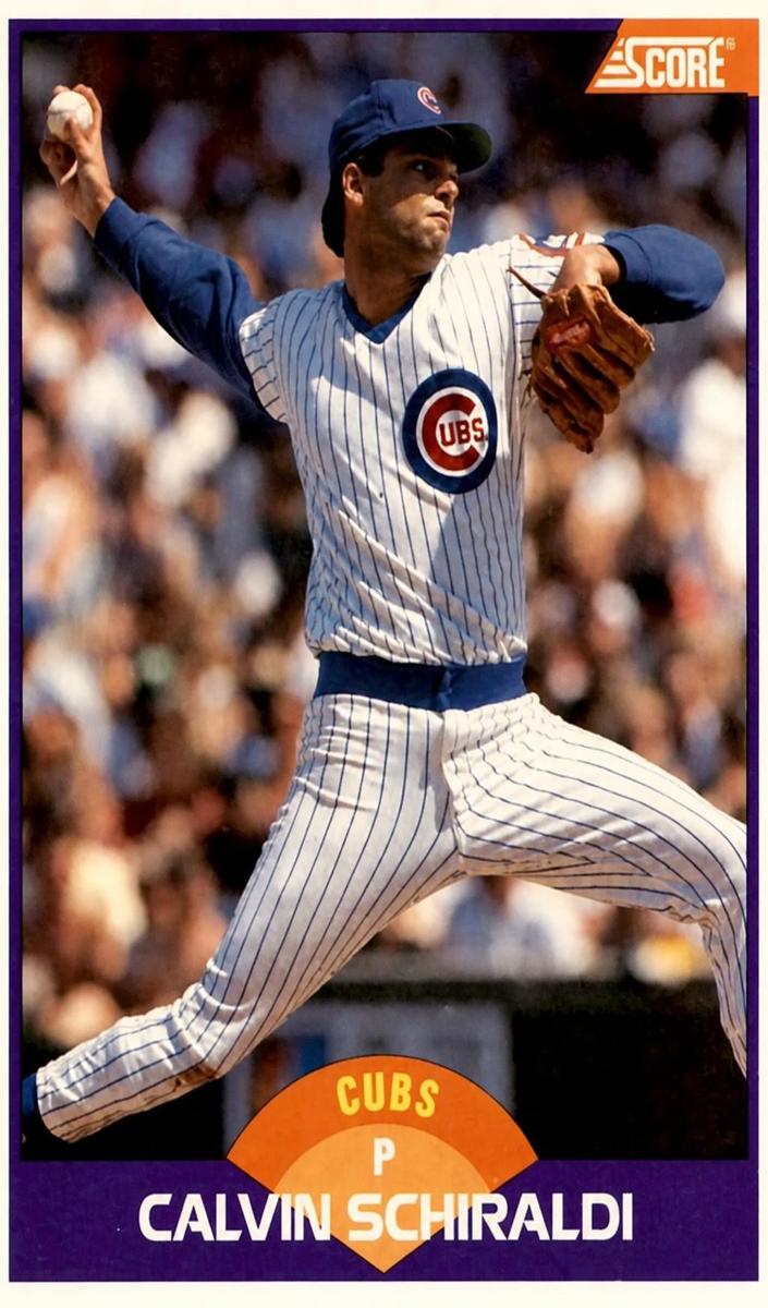 Calvin Schiraldi 1989 Score Baseball