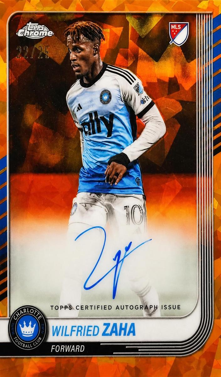 2025 Wilfried Zaha [Orange] #CA-WZ