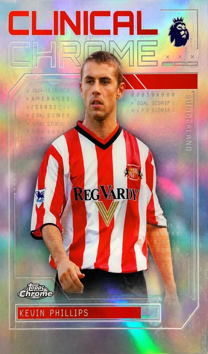 2026 Topps Chrome Premier League Kevin Phillips #CC-9 card