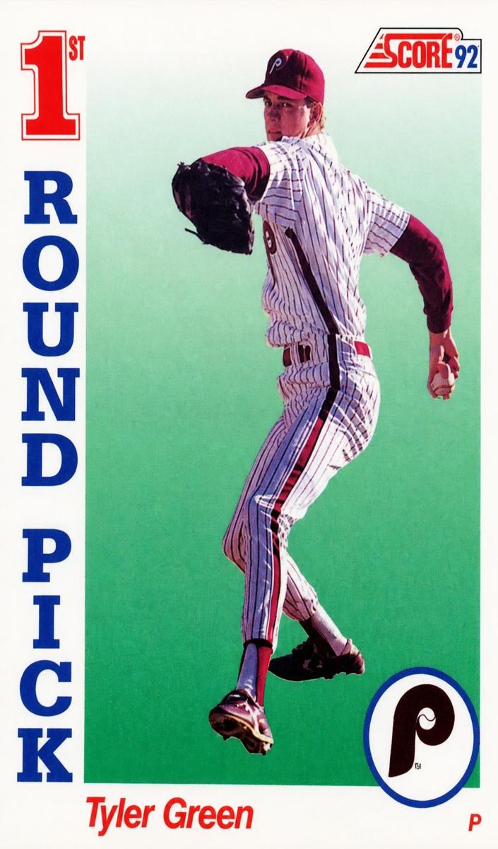 1992 Score Tyler Green #810 card