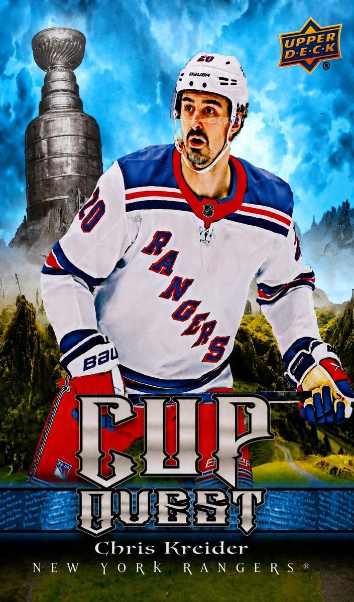 2025 Upper Deck Chris Kreider [Speckle] #CQ-13 card