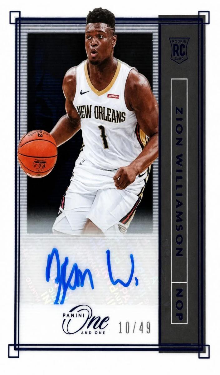2019 Zion Williamson [Blue] #RA-ZWL