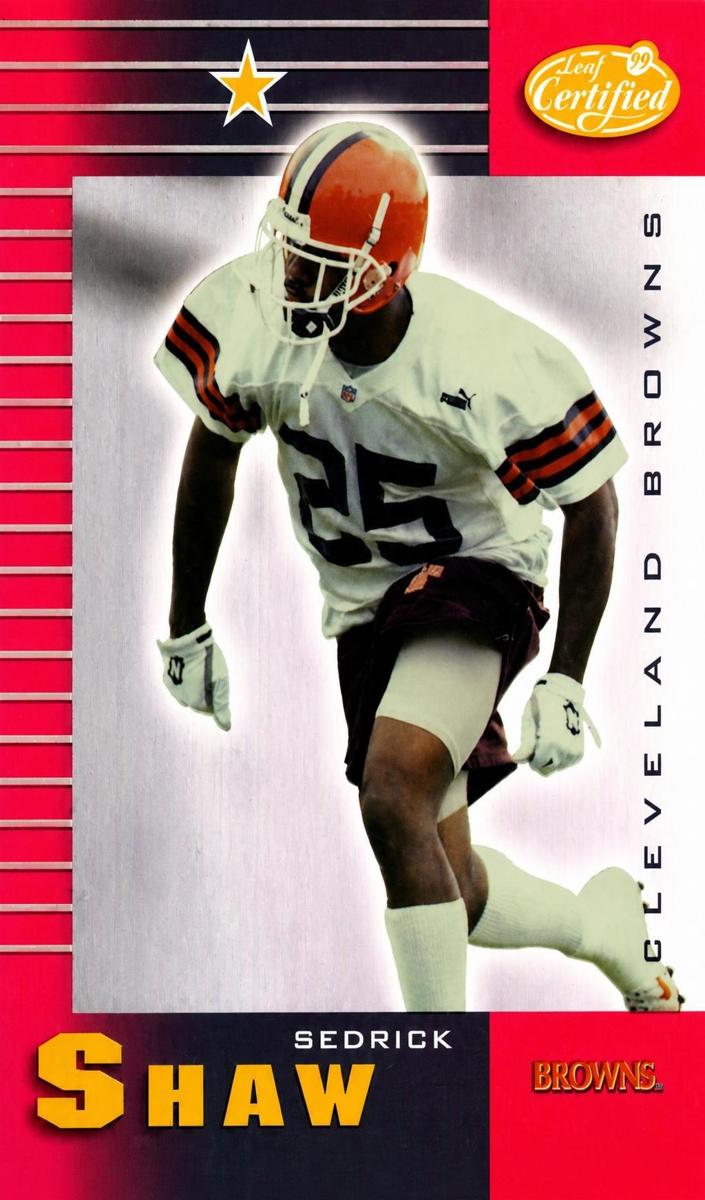 1999 Sedrick Shaw [Mirror Red] #25