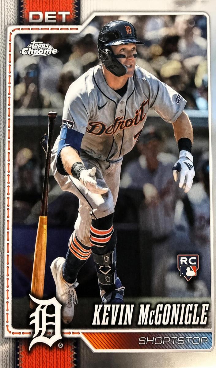 Kevin McGonigle 2026 Topps Chrome Baseball card