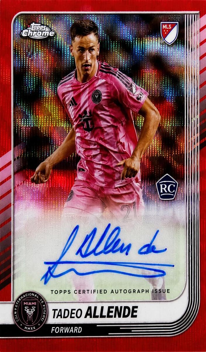 2025 Tadeo Allende [Red Wave Refractor] #CA-TA