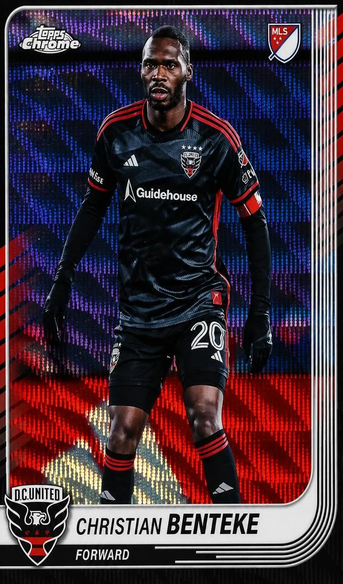 2025 Christian Benteke [Black Wave Refractor] #43